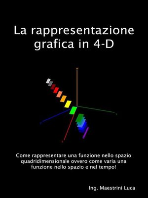 cover image of La rappresentazione grafica in 4-D